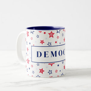 Mug de café démocrate