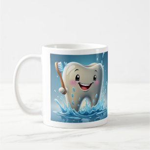 " MUG DE CAFÉ DENTISTE "