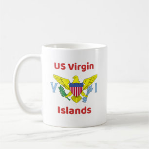 Mug de café des îles Vierges américaines