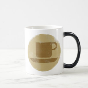 Mug de café désinfecté - l'image apparaît