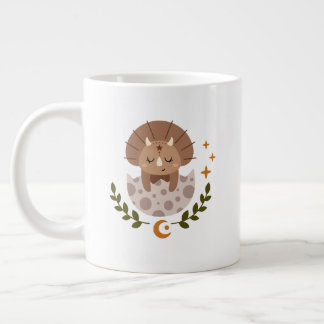 Mug de café dinosaure bohème mignon pour enfants
