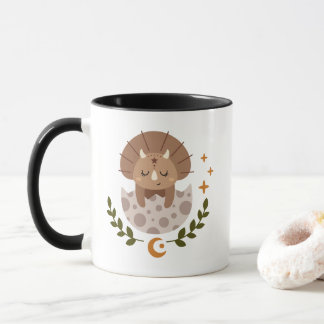Mug de café dinosaure Boho mignon pour enfants