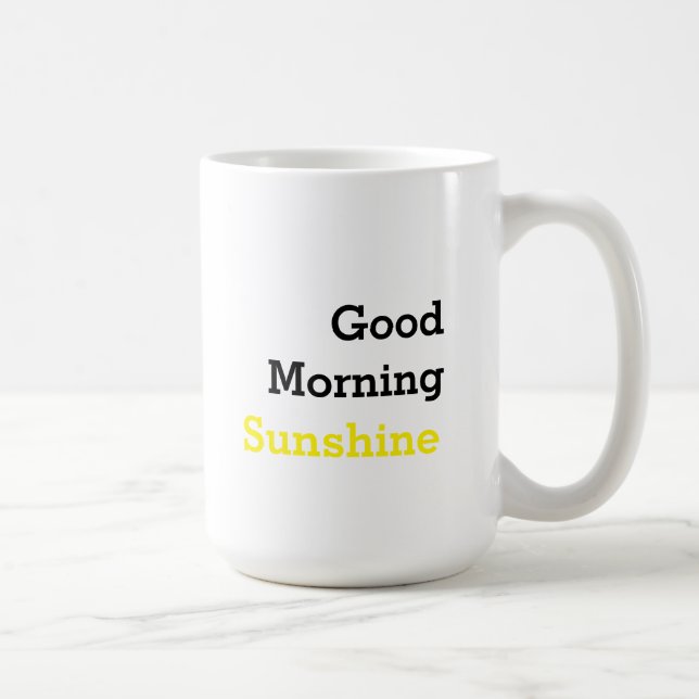 Mug de café drôle et motivant (Droite)