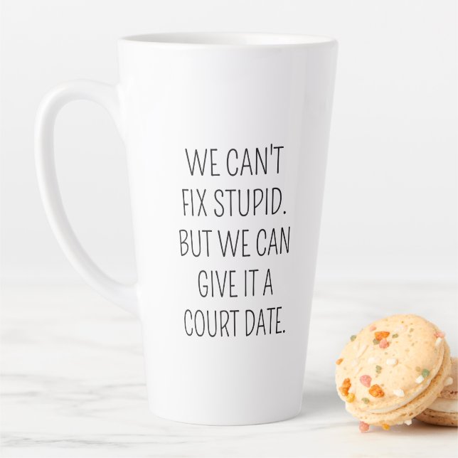 Mug de café drôle pour avocat, Impossible de répar (En situation)