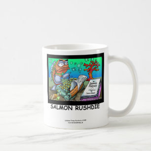 Mug de café drôle Salman Rushdie Poisson