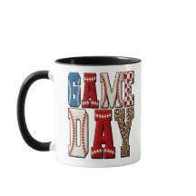 Mug de café du jour de match – Mug de fête de foot