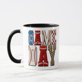 Mug de café du jour de match – Mug de fête de foot