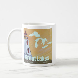 Mug de café du phare des Grands Lacs