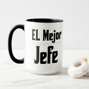 Mug de café El Mejor Jefe