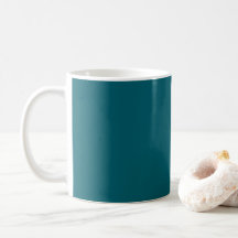 Mug de café en couleur solide simple