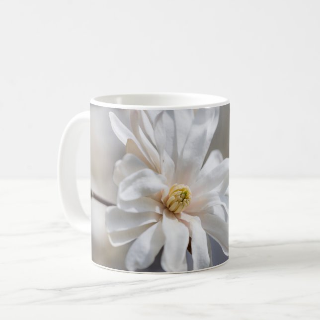Mug de café en fleur Star Magnolia (Devant gauche)