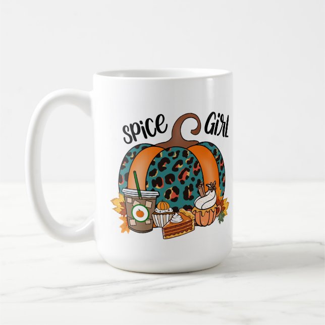 Mug de café épice citrouille (Gauche)