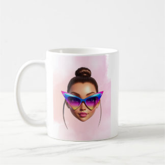 Mug de café fillette