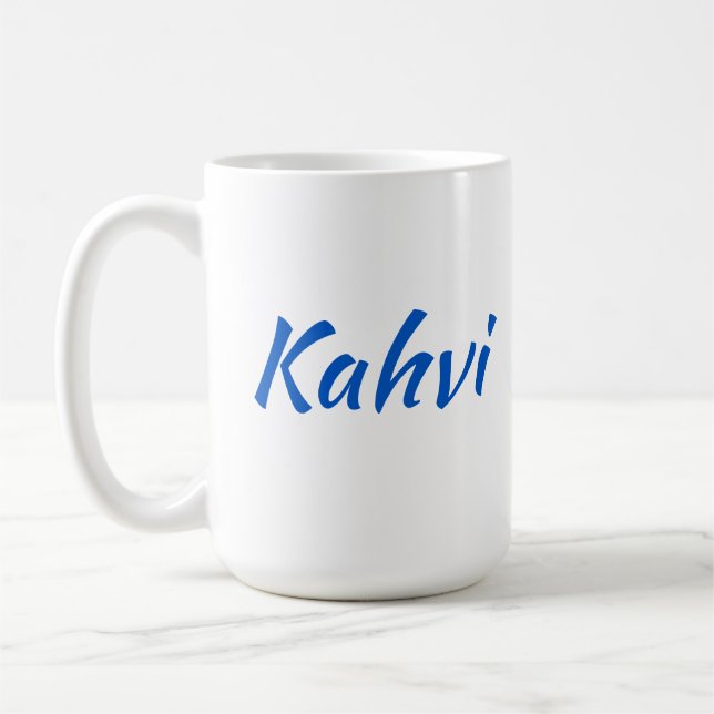 Mug de café finlandais Kahvi (15 oz) (Gauche)