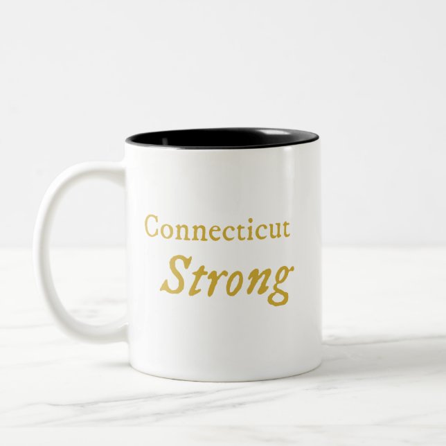Mug de café fort Connecticut (Gauche)