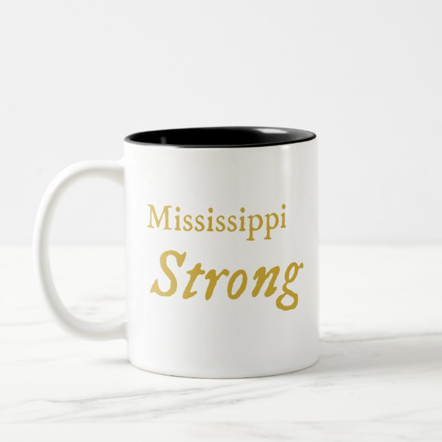 Mug de café fort Mississippi (Gauche)