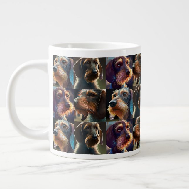 Mug de café géant Dachshund (Gauche)