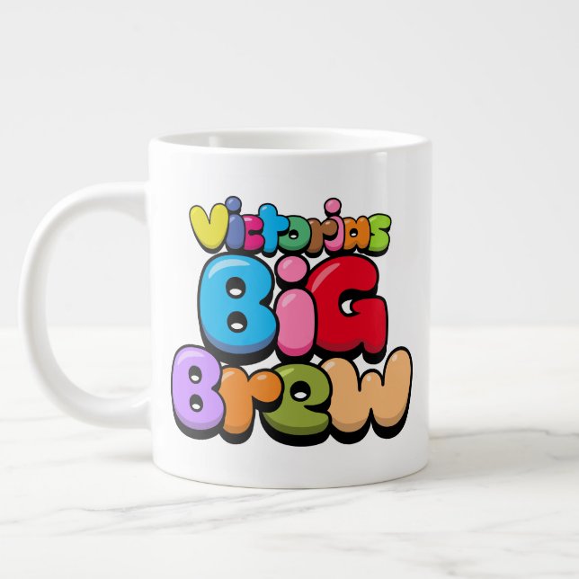 Mug de café géant de Victoria (Gauche)