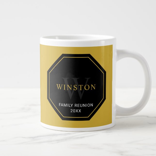 Mug de café géant personnalisé pour réunion de fam (Droite)