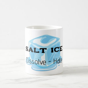 Mug de café glacé salé