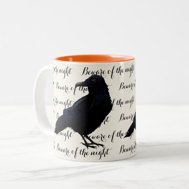 Mug de café Halloween (Devant gauche)
