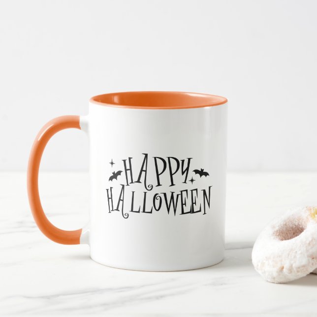 Mug de café Halloween (Avec donut)