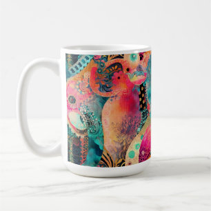 Mug de café Hippie Boho