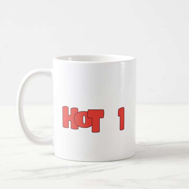 Mug de café "Hot 1" (Gauche)