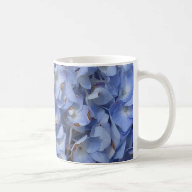 Mug de café Hydrangea bleu (Droite)