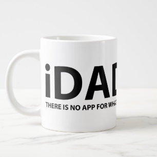 Mug de café "iDAD" 20oz