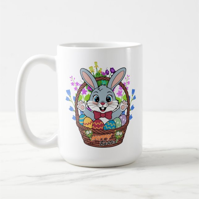 Mug de café Joyeuses Pâques - Bénédictions de Pâqu (Gauche)