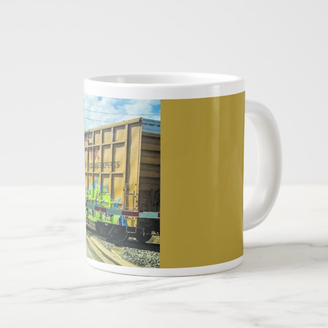 Mug de café Jumbo de 20 oz (Devant droit)