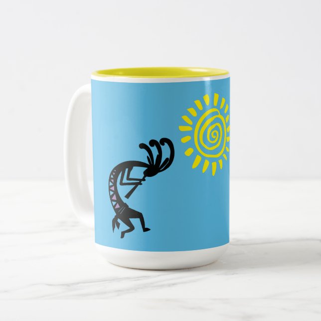 Mug de café Kokopelli Sud-Ouest (Devant gauche)