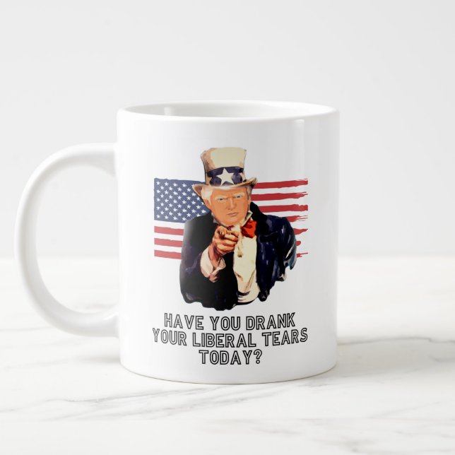 Mug de café libéral Larmes (Gauche)