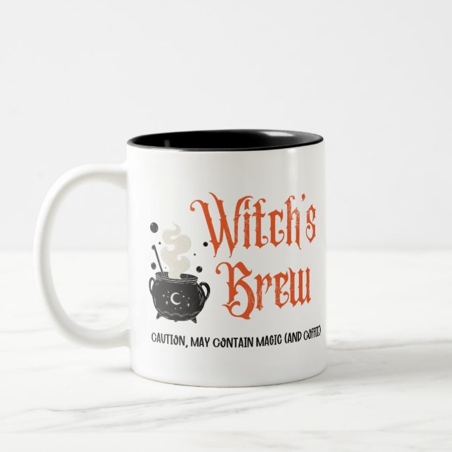 Mug de café magique de la sorcière (Gauche)