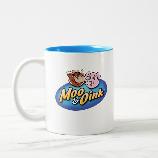 Mug de café Moo & Oink (Gauche)