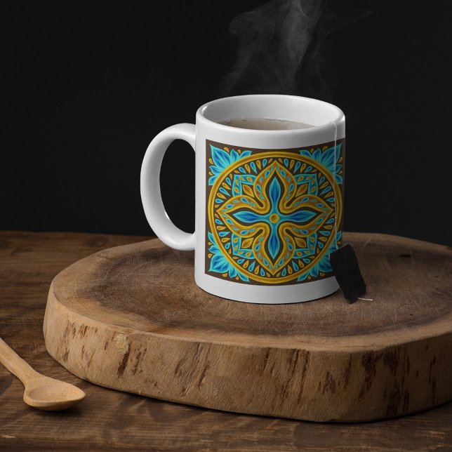 Mug de café Motif marocain (Créateur téléchargé)