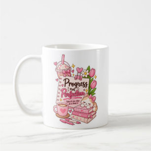Mug de café motivant mignon