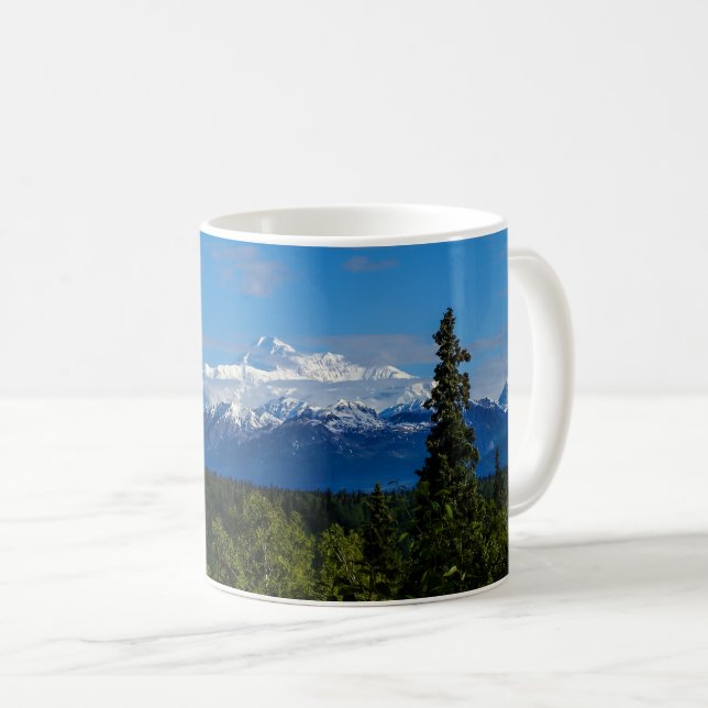 Mug de café Mt. McKinley en Alaska (Devant droit)