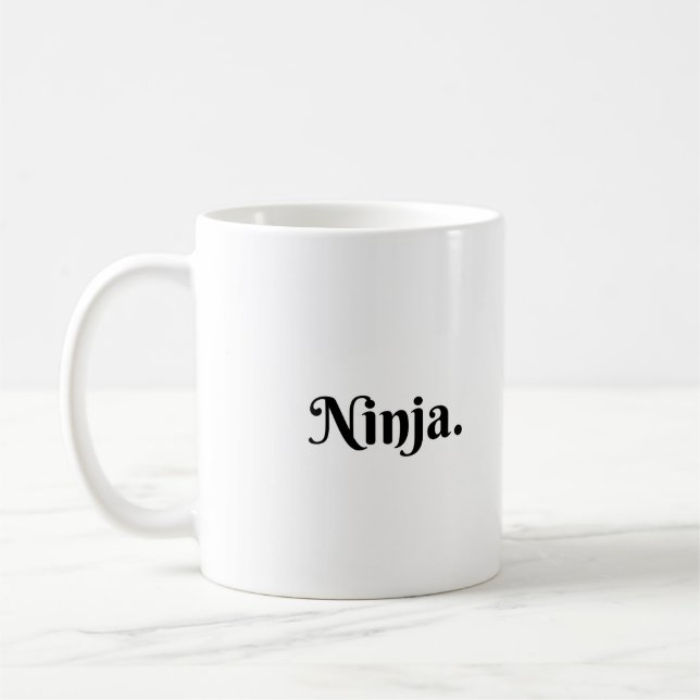 Mug de café Ninja (Gauche)