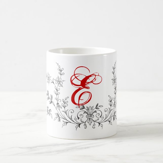 Mug de café noir (Centre)