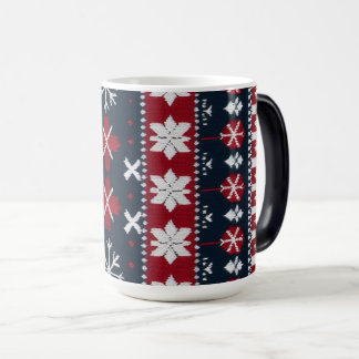 Mug de café nordique festif