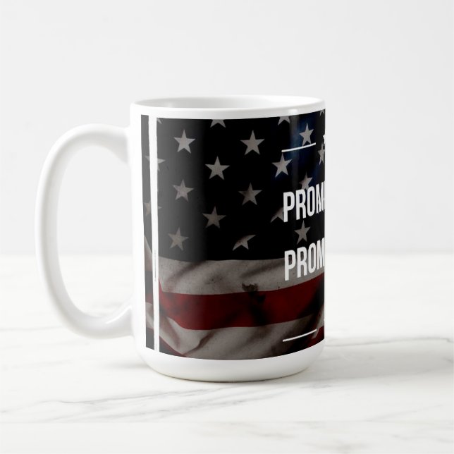 Mug de café patriotique (Gauche)