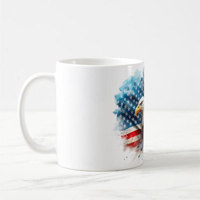 Mug de café patriotique (Gauche)