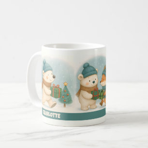 Mug de café personnalisable avec des animaux de No