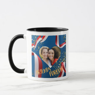 Mug de café personnalisé avec photo « Amis pour to