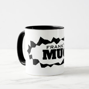Mug de café personnalisé avec trou déchiré drôle