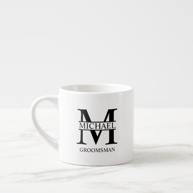 Mug de café personnalisé classique pour garçon d'h (Gauche)