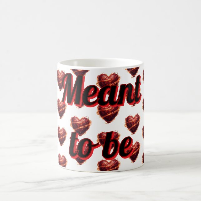 Mug de café personnalisé pour la Saint-Valentin (Centre)