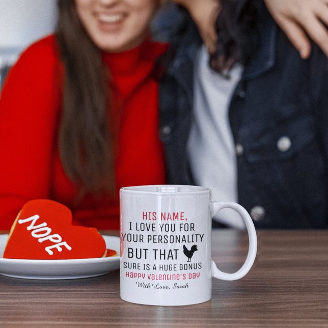 Mug de café personnalisé pour la Saint-Valentin, M (Créateur téléchargé)
